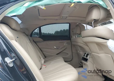 2015 Mercedes-Benz S 63 Amg z USA, uszkodzony, nr VIN WDDUG7JB7FA151416